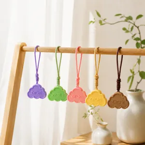 Cute cloud shape aromatherapy hanging pendant car scent diffuser wardrobe air freshener set