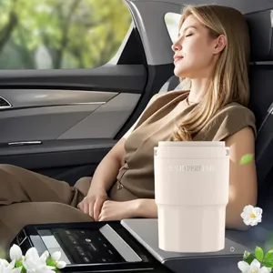 Car solid perfume air freshener long lasting fragrance vehicle aromatherapy cup holder