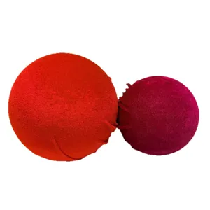 Christmas velvet balls red burgundy hanging ornaments festive tree decor holiday party supplies