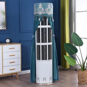 Copertura antipolvere per condizionatore cilindrico nordico fodera verticale con nappe