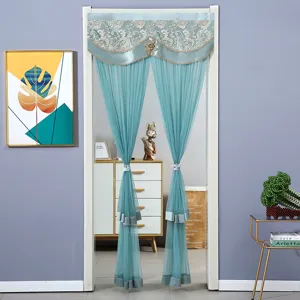European style mesh door curtain bedroom mosquito net partition curtain elegant home decor