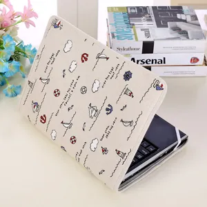 Funda para ordenador portátil de 14 pulgadas de lona con bonito diseño de velero marino.