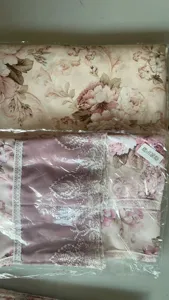 Vintage Blumen Mikrowelle Staubschutz Haube, Spitzenrand Elektrogeraet Schutzabdeckung