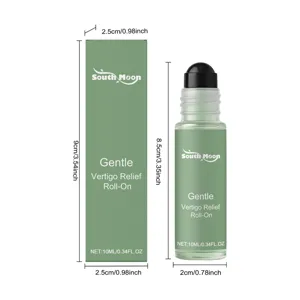 South Moon Schwindel Linderung Roll-on Flasche Produktdetail und Abmessungsanzeige