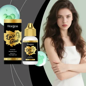 Professioneller Perückenkleber Für Lace-Perücken Starker Halt Wasserdicht Unsichtbarer Klebstoff Tägliches Haarstyling