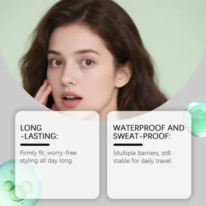Lace Perücke Styling Kleber Detailansicht lang anhaltend wasserdicht für den Alltag.