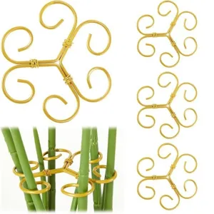 Eisen Pflanzenstütze Herz Lotus Form Draht Floral Fixierung Halterung Für Garten Kletterpflanzen Home Dekoration