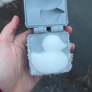 Schnee Ente Form Macher Outdoor Winter Schnee Spiel Form Spielzeug Kreative Entenform Sandform Für Kinder Spaß Schneeballschlacht Aktivitätswerkzeug