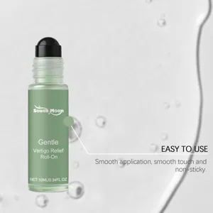South Moon Minz Roll-on ätherisches Öl Detailansicht zeigt tragbare Kopfpflege und Design