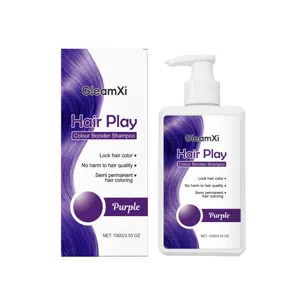 GleamXi Hair Play Colour Booster Shampoo 100G Hmi Monimo Proion Peripoiisis Mallion