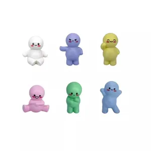 Lindas mini figuras de dibujos animados adorno de salpicadero de coche set de decoración.