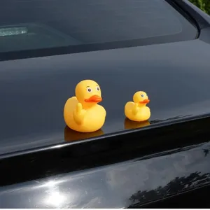 Lustige gelbe Gummiente Auto Ornament Armaturenbrett Dekoration coole Spoof Spielzeug Zubehör