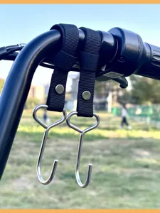 Stainless steel electric vehicle hook motorcycle bicycle helmet storage hanger strap accessory