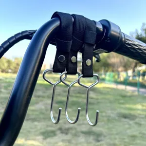 Stainless steel electric vehicle hook universal bike handlebar helmet hanging tool