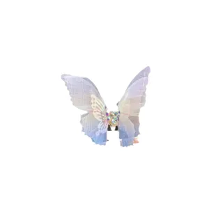 Dreamy gradient mesh butterfly car air vent clip cute decorative ornament for women