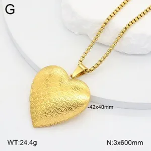 Collier Pendentif Médaillon Cœur en Acier Inoxydable Porte Photo Ouvrable Chaîne Gravée Cadeau de Bijoux Pour Unisexe