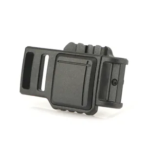 Magnetische Snelle Ontgrendeling Gesp Voor Outdoor Rugzak Helm Plastic Sluiting Clip Nylon Tas Accessoires Zwart
