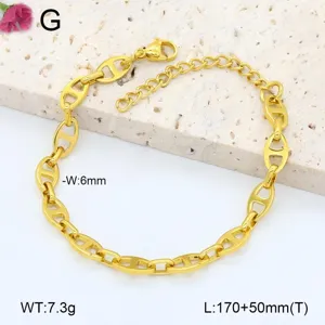 Bracelet chaîne ancre plaqué or minimaliste en acier inoxydable, design élégant pour femmes.