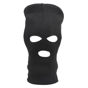 Passamontagna nero maschera da sci invernale esterno antivento coprivolto berretto