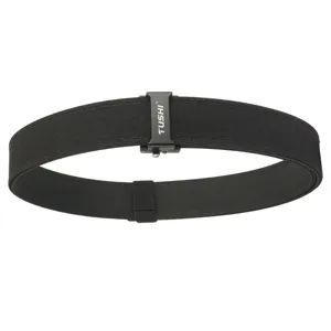 Heavy-duty double-layer nylon tactical belt with automatic buckle for outdoor use