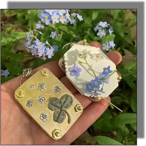 Kreative Metall Mikro Blumenpresse Mini Pflanzenproben Maker Geprägt Botanisch Handwerk Werkzeug Für DIY Handgemachte Proben