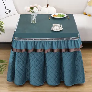 Thickened waterproof electric table cover rectangle thermal futon cover for winter home use detail