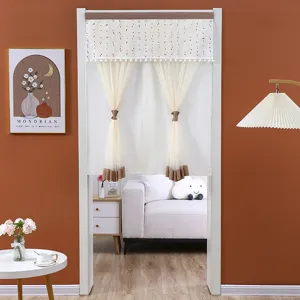 Rideau de porte européen court rideau cloison de séparation pour chambre salon maison