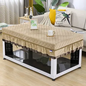 Thickened rectangular winter heating table cloth cover for electric stove coffee table home decor