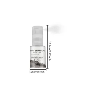 Portable dry shampoo spray 60ml for oily hair quick clean refreshing fluffy hair styling tool