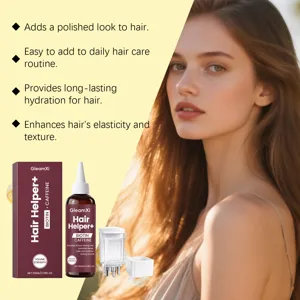 GleamXi essence de soin capillaire pour cuir chevelu avec biotine et caféine hydratante.