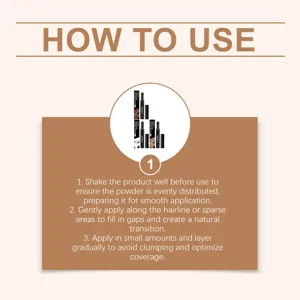 Zephoco baton retouche racine image detail montrant instructions d'utilisation claires.