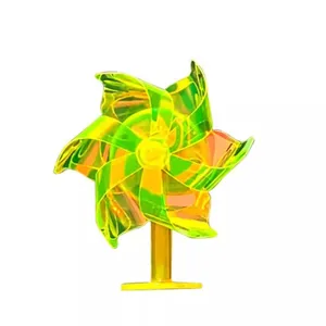 Mulinello eolico per auto LED ornamento decorativo colorato per accessori moto auto