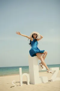 Women wide brim sun hat summer beach straw hat breathable stylish sun protection headwear