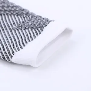 Compression sports ankle support sleeve, breathable knitted athletic foot protector for men and women