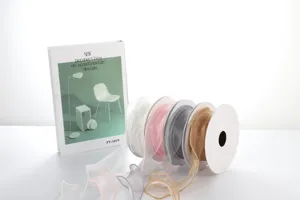 4cm organza lint spoel visstaart garen voor bloemencadeau verpakking feestdecoratie