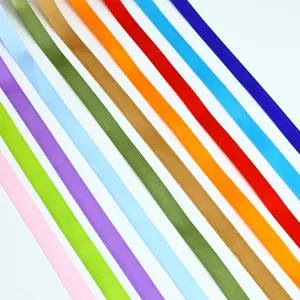 Nastri in raso di poliestere colorati da 1.2cm, ideali per regali, fiori e decorazioni.