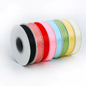 Ruitjes Lint Polyester Plaid Lint Voor Cadeauverpakking Taart Decoratie Bloemenboeket Verpakking En DIY Strik Ambacht