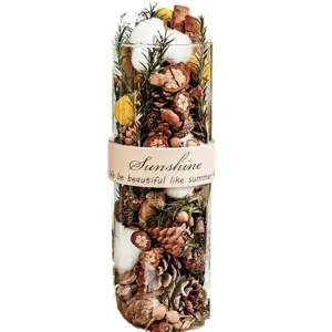 Kaneel gedroogde bloem geurdiffusor glas ornament thuis desktop aromatherapie decoratie
