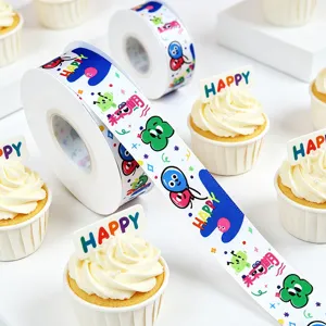 Nastro decorativo per feste dei bambini confezione regalo rotolo di nastro fai da te.