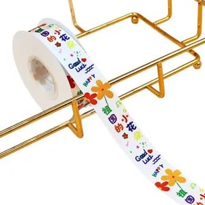 Nastro decorativo per festa dei bambini rotolo tessuto bianco confezione regalo fai da te