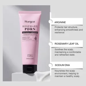 HOEGOA Rosemary PDRN Hair and Scalp Conditioner detail showing nourishing ingredients.