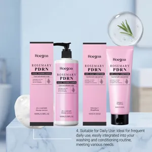HOEGOA Rosemary PDRN Shampoo and Conditioner Set for Hair Nourishment and Scalp Care