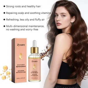 Siero riparatore per cuoio capelluto e capelli Zyvarn 100ml nutre le radici in profondità.