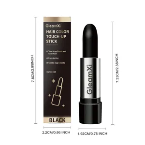 GleamXi Haarfarbe Retuschierstift schwarz Ansatzabdeckung tragbar 4g Kosmetik Tool