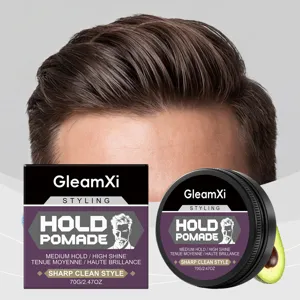 Herren Haarstyling Wachs Pomade Starker Halt Und Hoher Glanz Natürliche Haarpflege Styling Ton Für Die Tägliche Pflege