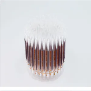 Disposable iodine cotton swabs, sterile household care, portable newborn navel disinfection.