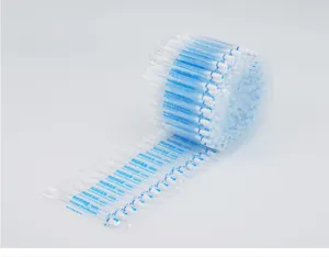 Disposable sterile alcohol iodine cotton swabs, portable medical disinfection sticks for home.