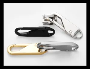Universal detachable metal zipper pull replacement for bags and clothes clothing accessories.