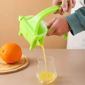Extracteur de Jus de Fruit Manuel Portable Presse-Citron en Plastique Presse-Agrumes Manuel Outil de Cuisine pour Orange Citron