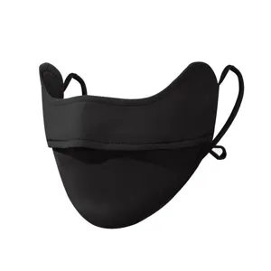 Ice silk sun protection face mask summer breathable cycling anti-UV face cover for women
